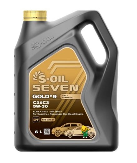 S-OIL 7 GOLD #9 C2&C3 5W-30